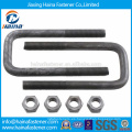 China de alta resistencia de gran tamaño 4.8grade azul-zinc plateado métricas U Bolt